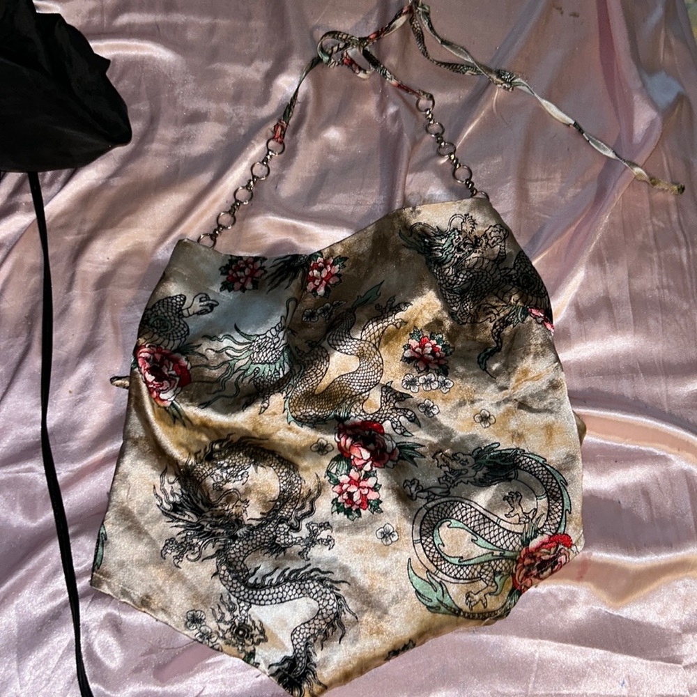 dragon silk halter top